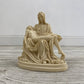 Vintage Ivory Pieta Sculpture; Mother of Christ Figurine /bh
