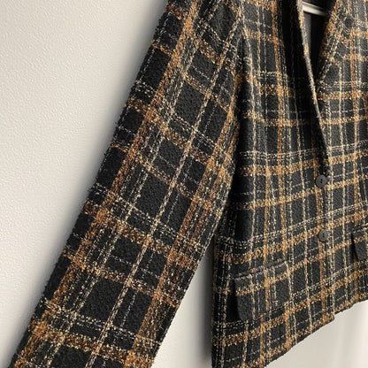 Vintage Plaid Norton McNaughton Tweed Blazer /bh