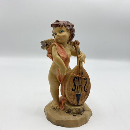 Vintage Italian Cherub Figure Made by Keller /bh