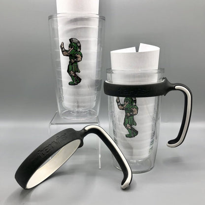 2 Tervis Tumbler w/Handle Michigan State University SPARTY /b