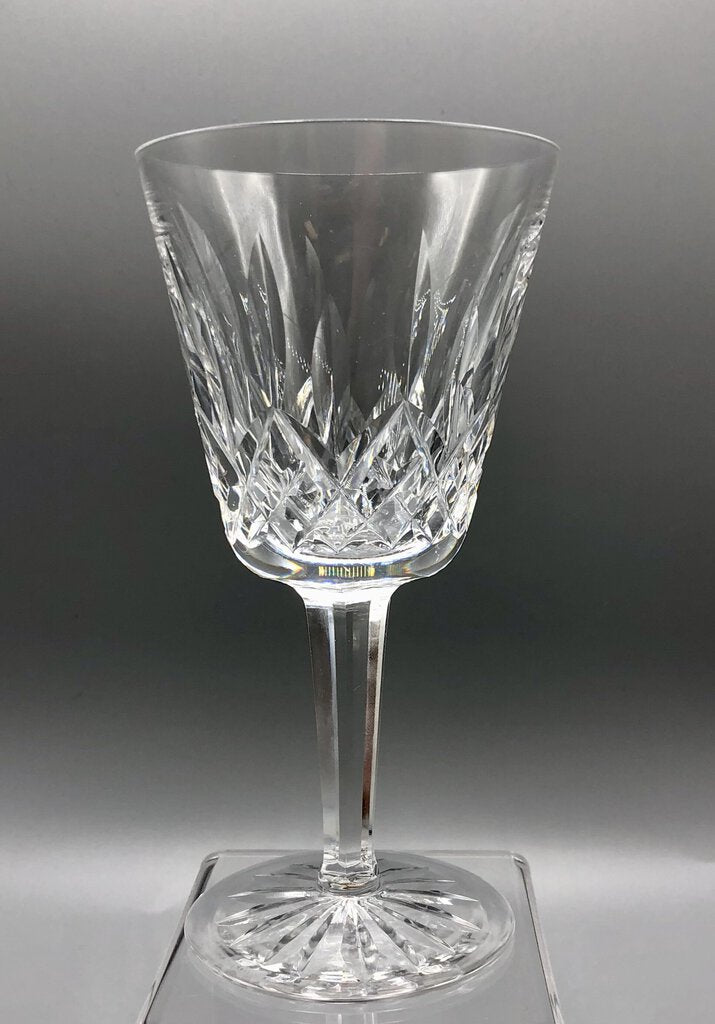 Waterford Lismore 5 7/8” Fine Crystal Claret Wine Glass /b