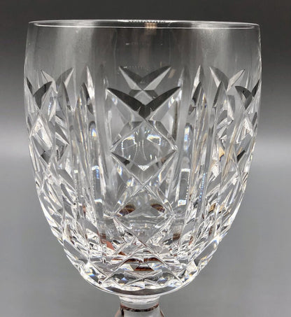 Waterford Crystal “Glengarriff” 6 1/2” Claret Wine Glass /b
