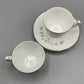Mid-Century Style House “Tudor Rose” Cup and Saucer Set/2 /hg