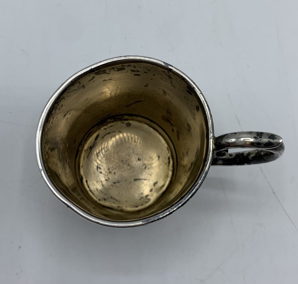 Vintage Weidlich Sterling Spoon Co. Baby Cup /hg