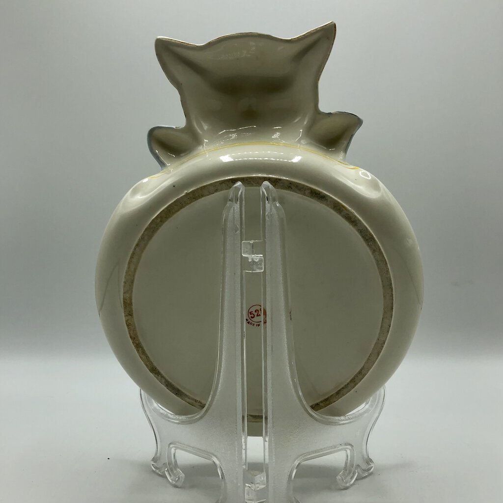 Vtg Figural Cat Bowl Made in Japan /b