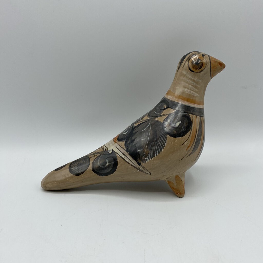 Handmade Tonala Bird Figurine Made in Mexico /bh