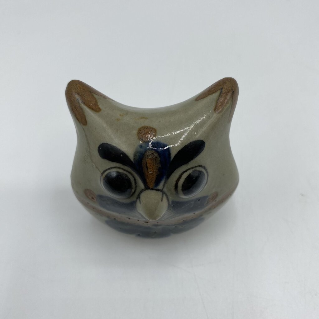 Small Owl Figurine Handmade in Mexico /bh