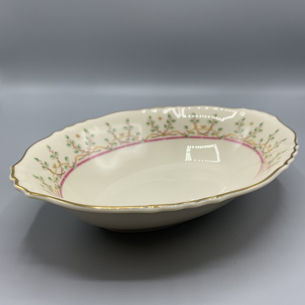 Vintage Syracuse China Company “Pendleton” Oval Serving Bowl /hg
