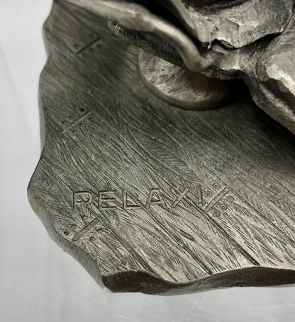 Heritage Pewter “Relax” Dentist Sculpture /b
