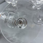 Vintage Hawkes “Sylvia” Cut Crystal Coupe Glasses Set/6 /hg