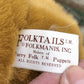 1980s Folkmanis Folktails Zipper McGee & Molly Bear Puppets /b