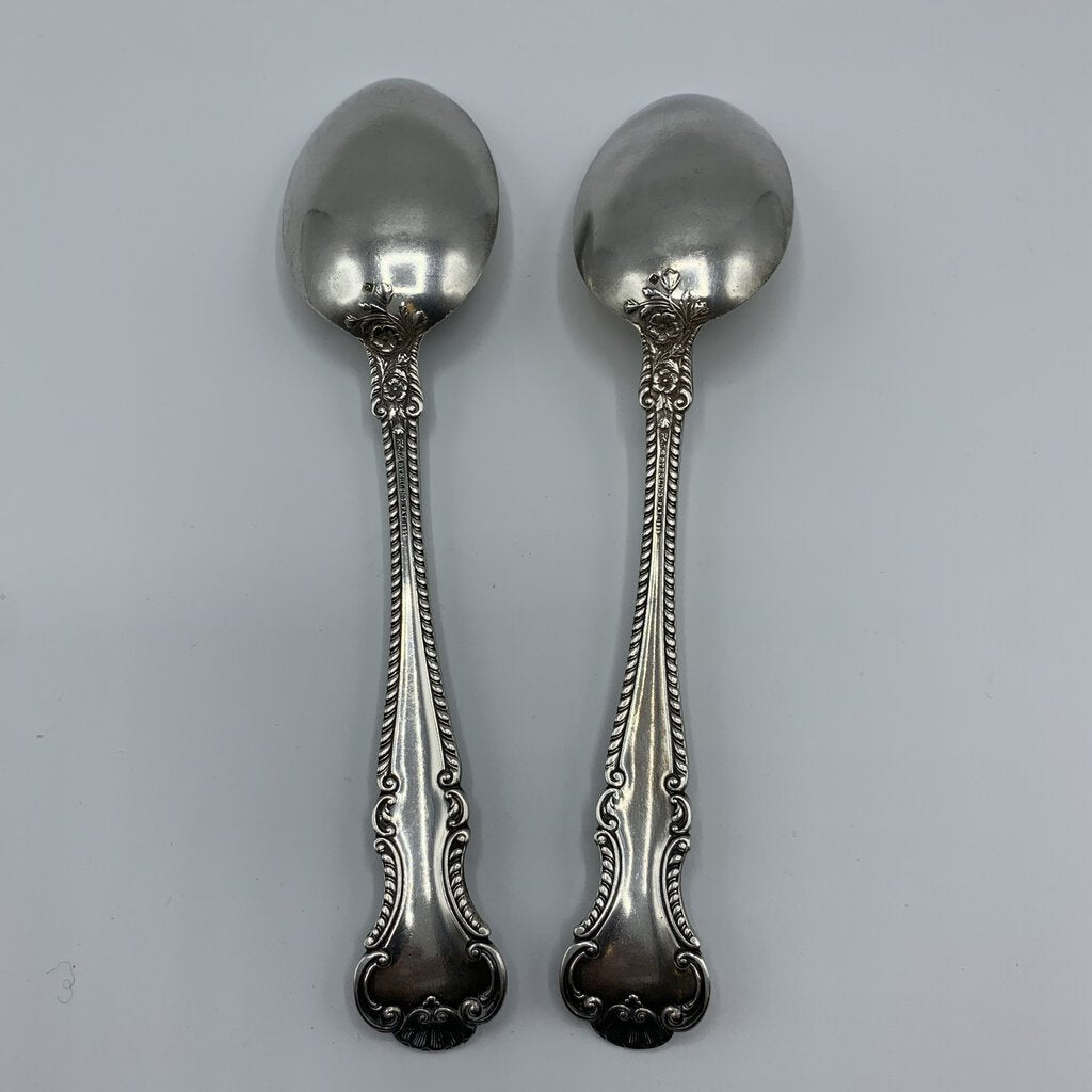 Antique Alvin “Cambridge” Sterling Silver Serving Spoons /hg