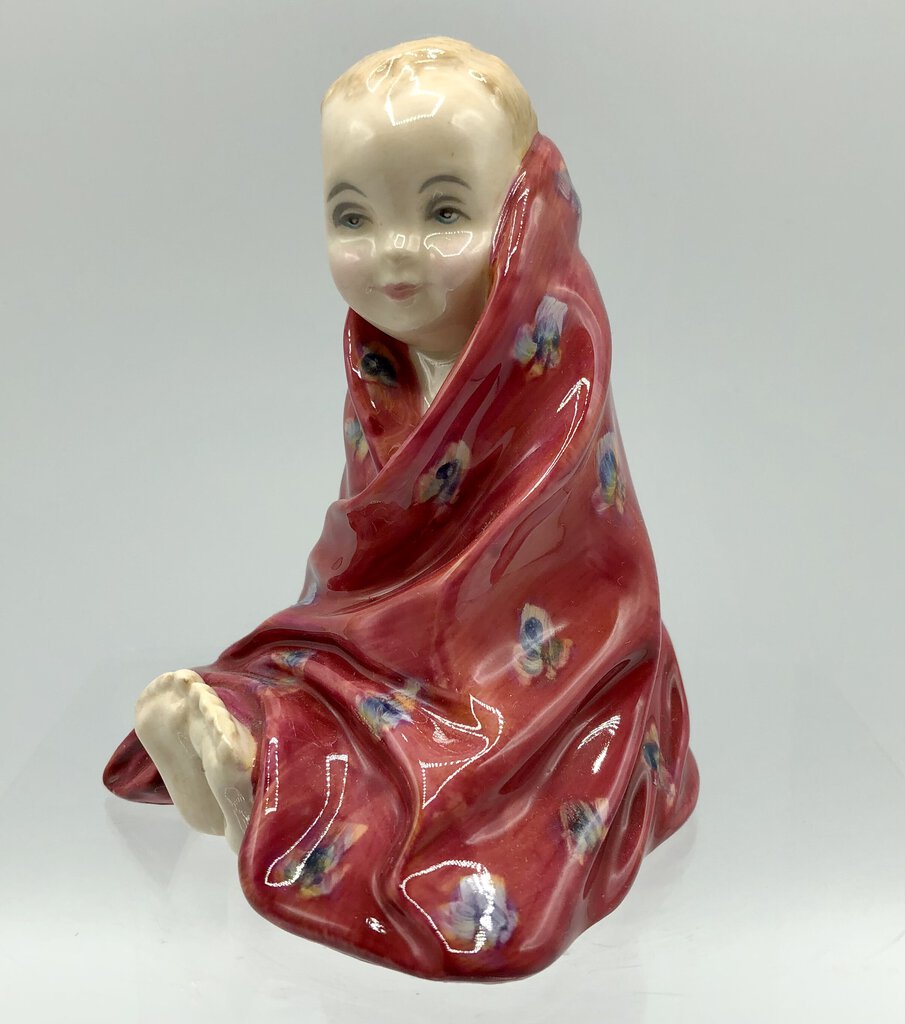 Royal Doulton HN1793 “This Little Pig” (red) Figurine /b