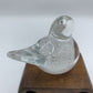 Vintage Art Glass Bird Figurine /hg