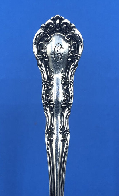 Antique R Wallace & Sons Sterling Demitasse Spoon Monogramed /b
