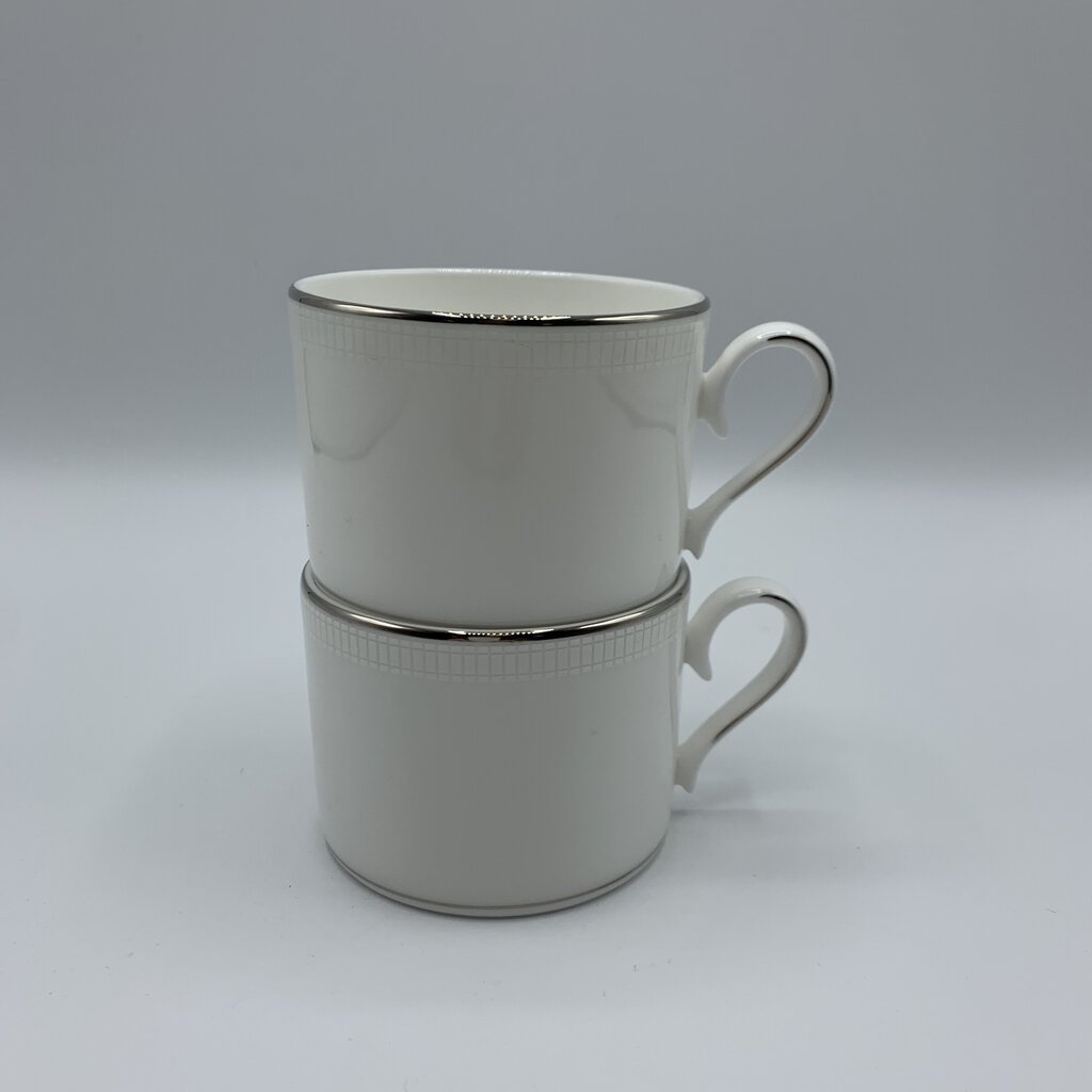 Lenox “Tribeca” Flat Cups Set/2 /hg