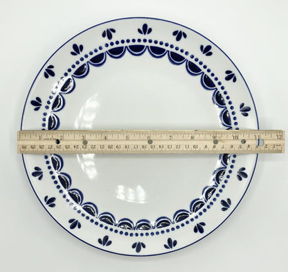 Set of 2 West Elm Artful Dinnerware 11” Plates /b