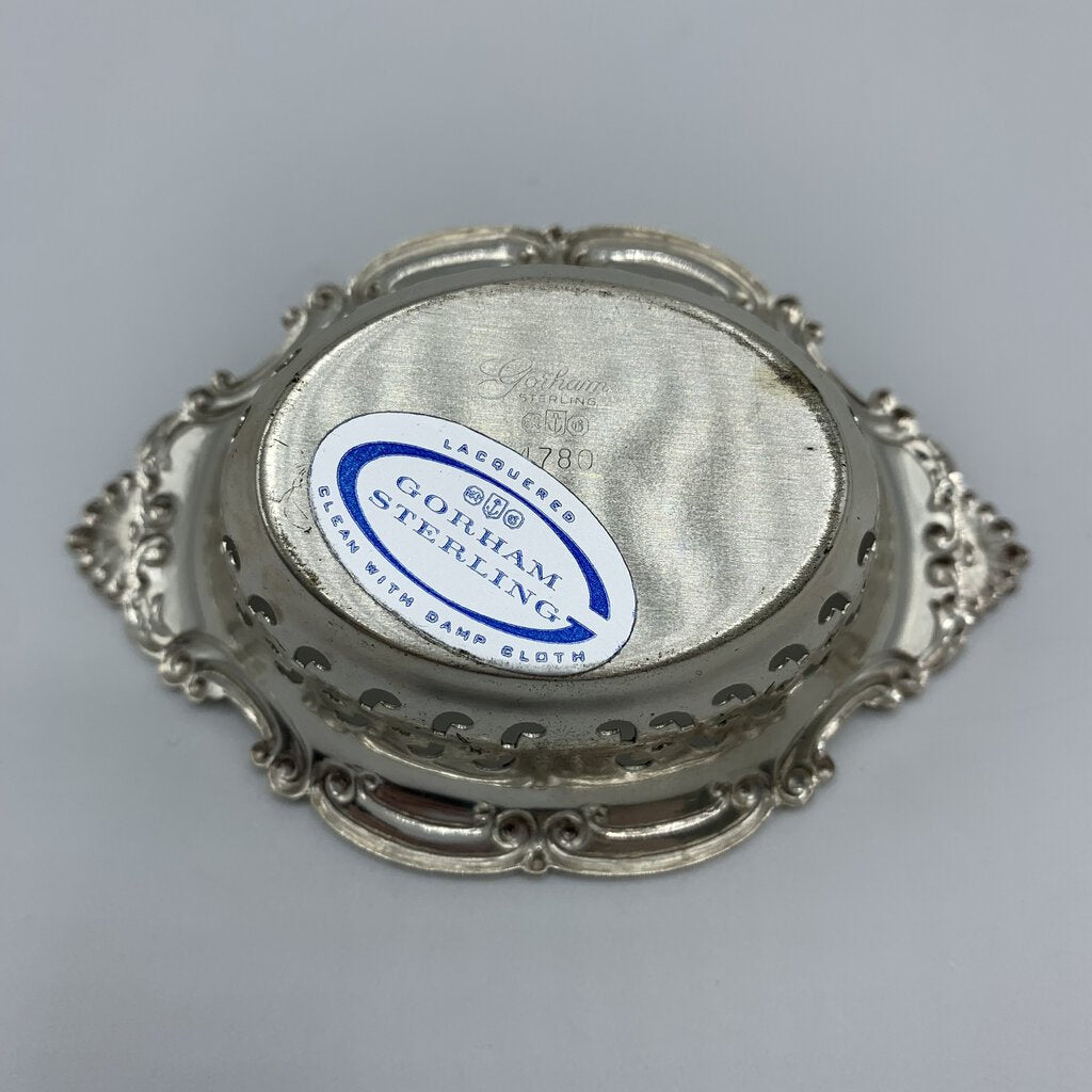 Vintage Gorham “Cromwell” Sterling Silver Individual Nut Dish/Bon Bon Dish/Mint Dish /hg