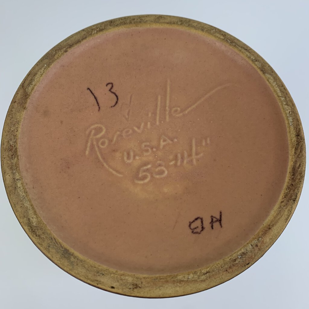 Vintage Roseville Foxglove Vase #53-14 /hg