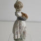 Lladro “Valencia Girl” #4841” Glazed Figurine of a Girl Holding Oranges Made in Spain /roh