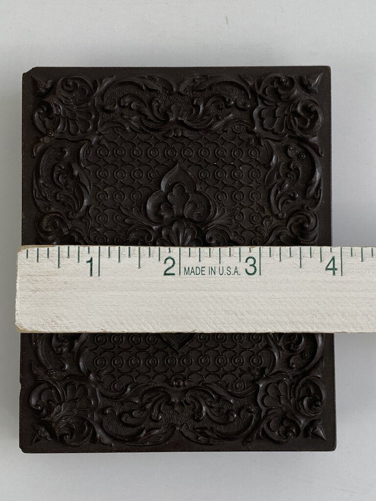 Daguerreotype Thermoplastic Double Case Quarter Plate w/Tin Types /ro