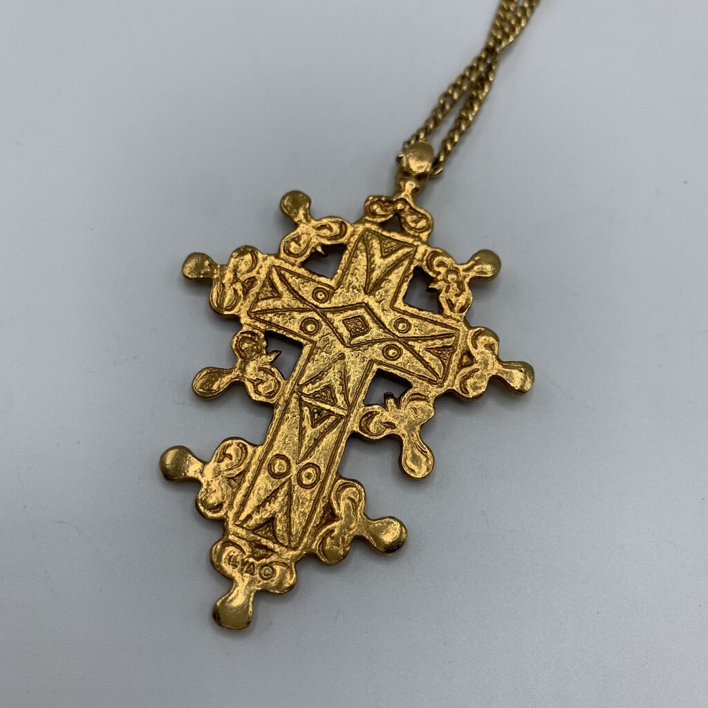 Alva Museum Replica “Lord of Glory” Cyrillic Cross Pendant /hg