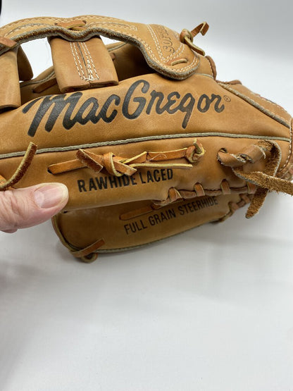 Vintage MacGregor KB50F Softball Glove Right Hand for Left Hand Thrower /rw