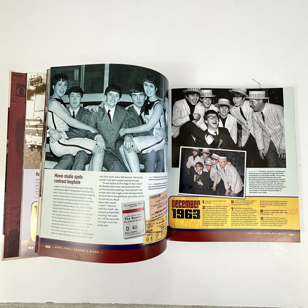 John, Paul, George & Ringo The Definite Illustrated Chronicle Of The Beatles 1960-1970 Tim Hill /cb