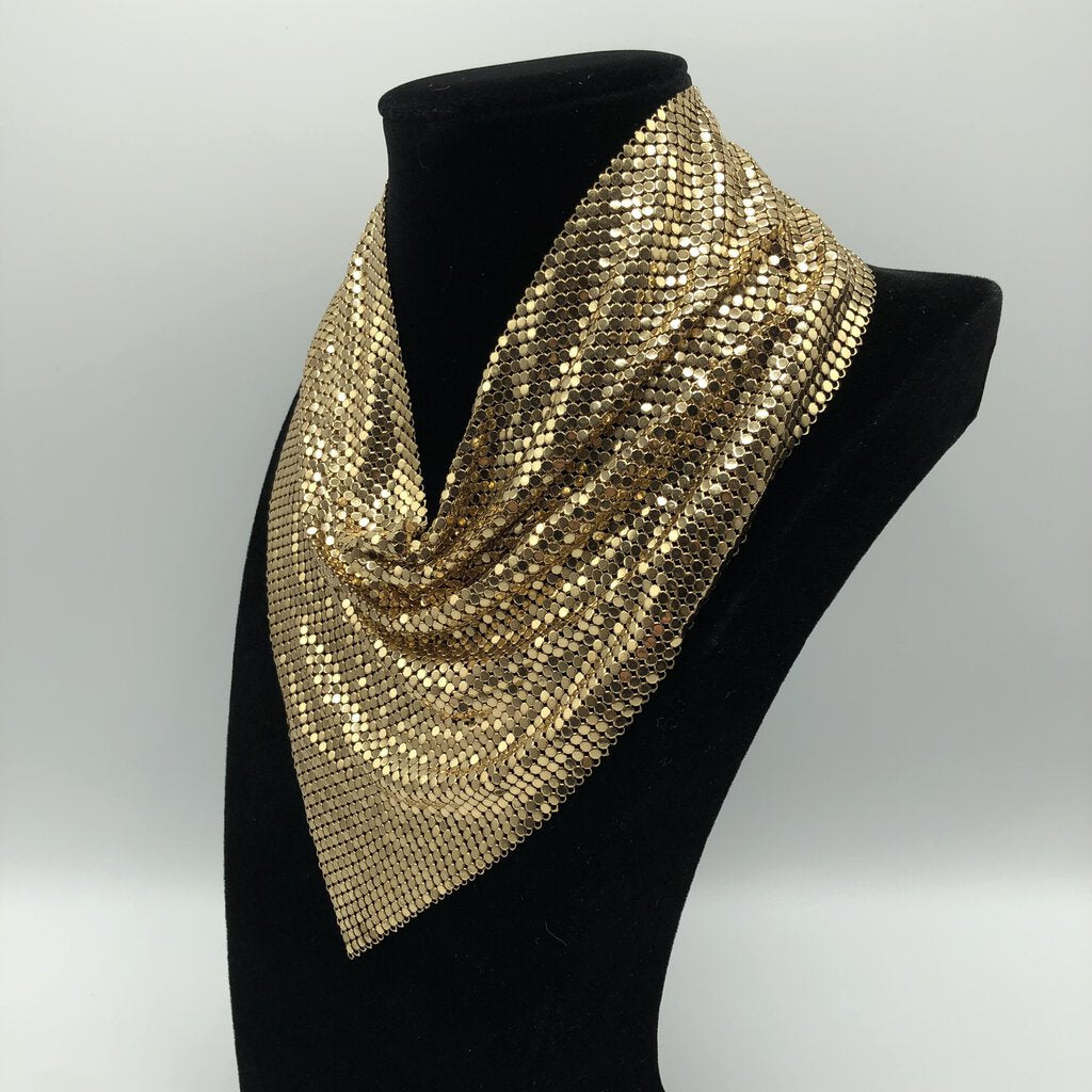 Elsa Peretti 18k Gold Mesh Scarf Necklace – Greenleaf & Crosby