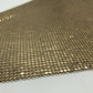 1960s-1970s Gold Mesh Chain Mail Scarf Bandana Necklace /b