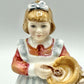 Royal Doulton Firgurine HN 3650 Mother’s Helper 1994 Made In England /cb