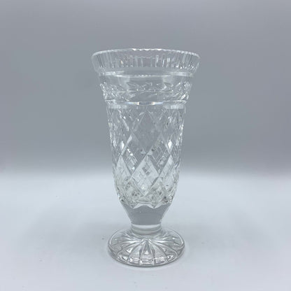 Waterford “Glendore” 7” Cut Crystal Vase #207-525 /hg