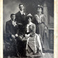 Antique Framed Wedding Photograph Includes Second Unframed Photo /cb