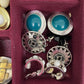 Estate Lot of Quality Costume Jewelry 18 pairs of Clip-On Earrings /ro