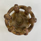 Vintage Mayan Pottery Circle of 6 Friends Candle Holder/Incense Burner /rb