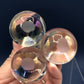 Antique Glass Soap Bubbles Inkwell c.1890 /b