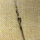 Sterling Silver Tribal Filigree Pendant Necklace /hg
