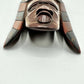 Vintage Hand Carved 8 1/2in African Tribal Mask Wall Decor /cb