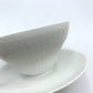 Vintage Mid-Century Bjorn Wiinblad Rosenthal “Romance White” Gravy Boat with Attached Underplate /hg