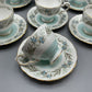 Vintage Tuscan Fine China “Fresco” Tea or Coffee Set /hg