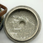 Vintage Chinese Samuri China Round Tobacco Jar w/ Lid /b