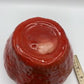 Vintage California Pottery USA Strawberry Shaped Canister 8.5” tall /rb