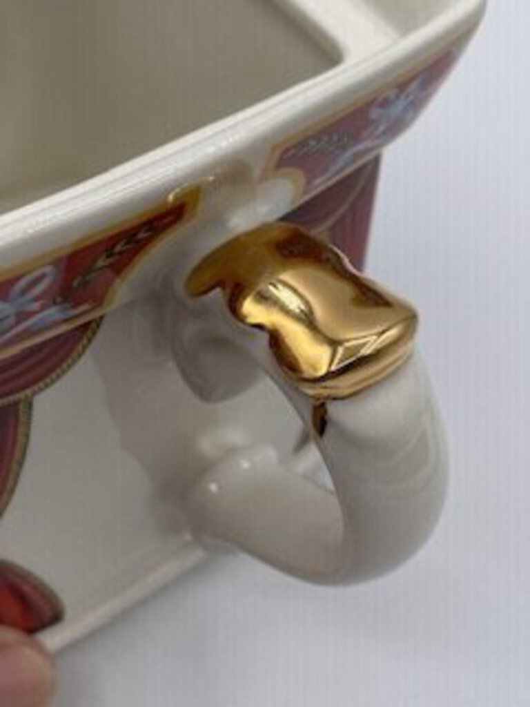 Sadler Teapot Golden Dolphin Russian Collection Opera “Boris Godunov” Made in England /ro