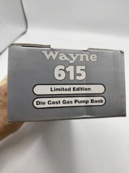 Wayne 615 Limited Edition Die Cast Gas Pump Bank new in box /ro