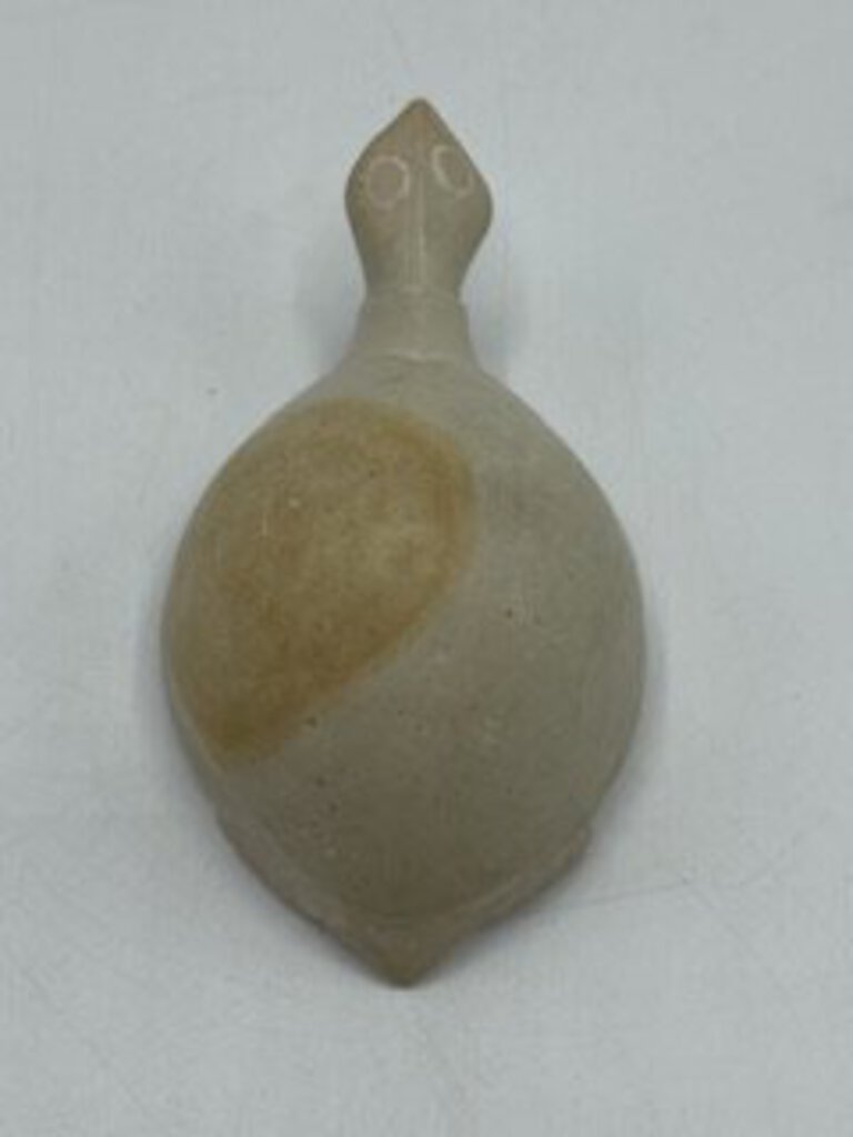 Hand Carved Soapstone Turtle Natural Stone Color /ro