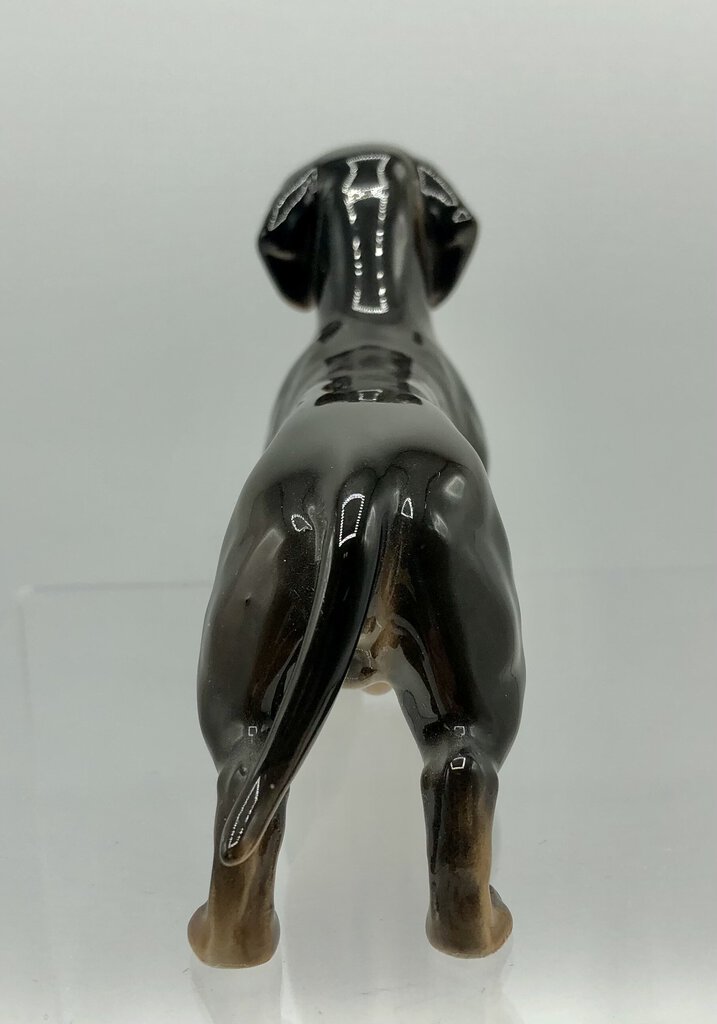 Vintage Lefton China Dachshund Figurine H91303 /b