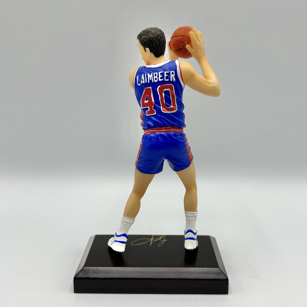 Detroit Pistons Bill Laimbeeer Flashback Fridays Ltd Edition Figurine w/Box /cb