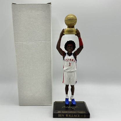 Detroit Pistons Ben Wallace 2005 Limited Edition Eastern Conference Championship Figurine SGA NIB /cb