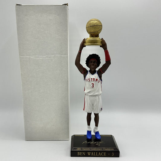 Detroit Pistons Ben Wallace 2005 Limited Edition Eastern Conference Championship Figurine SGA NIB /cb