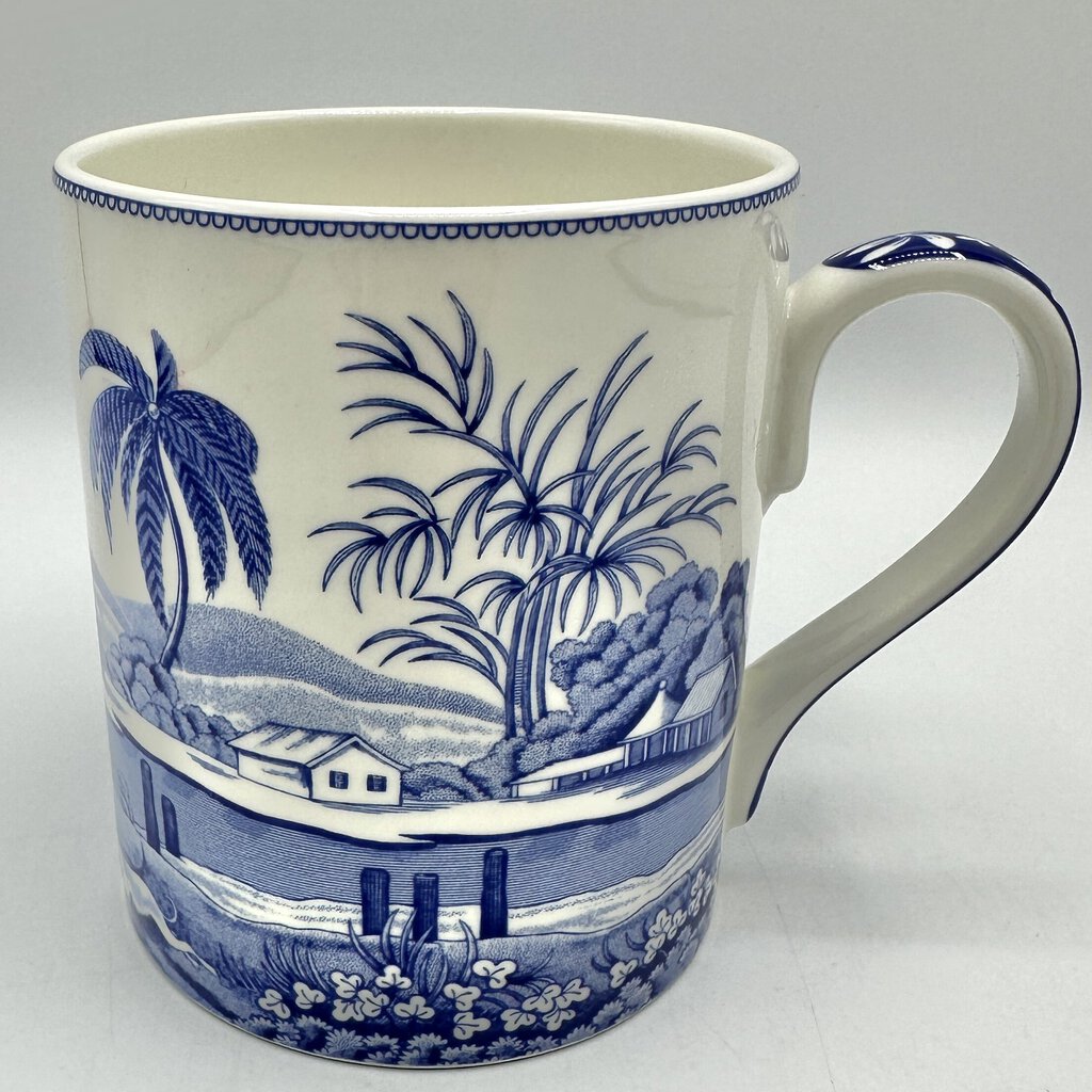 Spode Blue Room Collection “Indian Sporting” 16oz Coffee/Tea Mug /cb